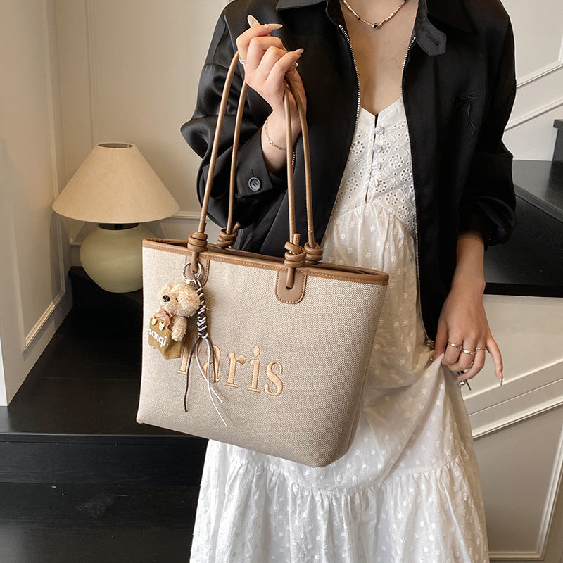 Elegant Paris Themed Tote Bag Stornfield