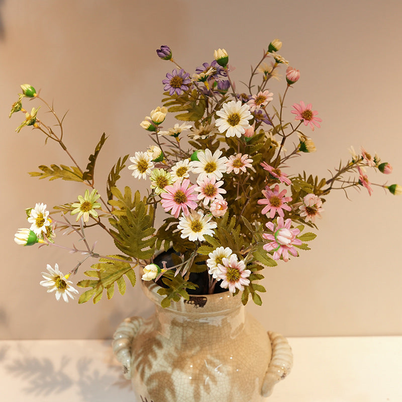 Artificial flower branch with ferns Stornfield