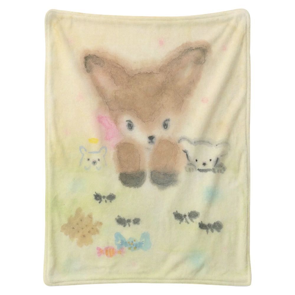 Cuddly Character-Themed Throw Blanket