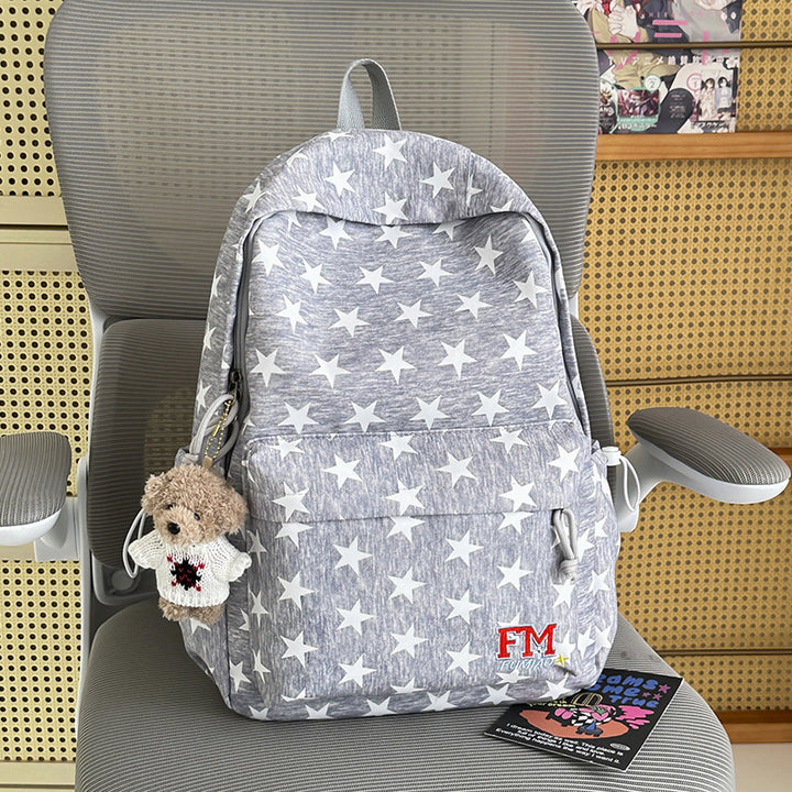 Fun Star-Patterned Casual Backpack Stornfield