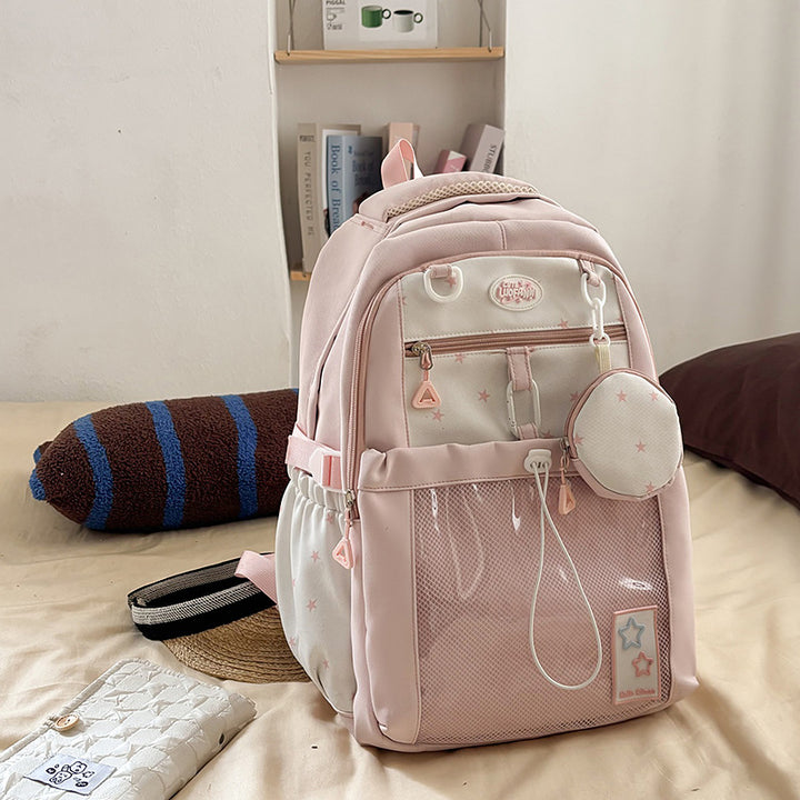 Functional Star-Embellished Backpack Stornfield