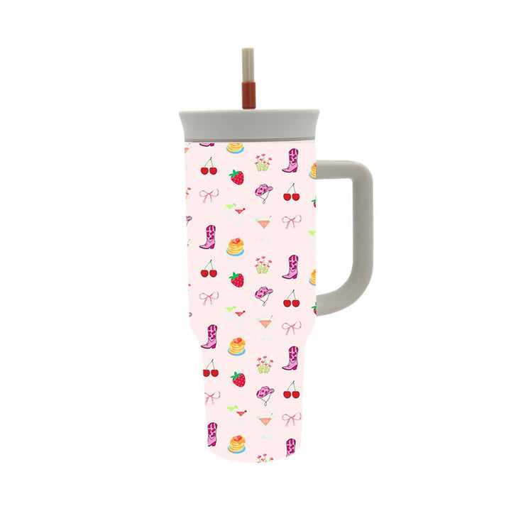 Women's Stylish Drink Cup with Practical Straw Stornfield