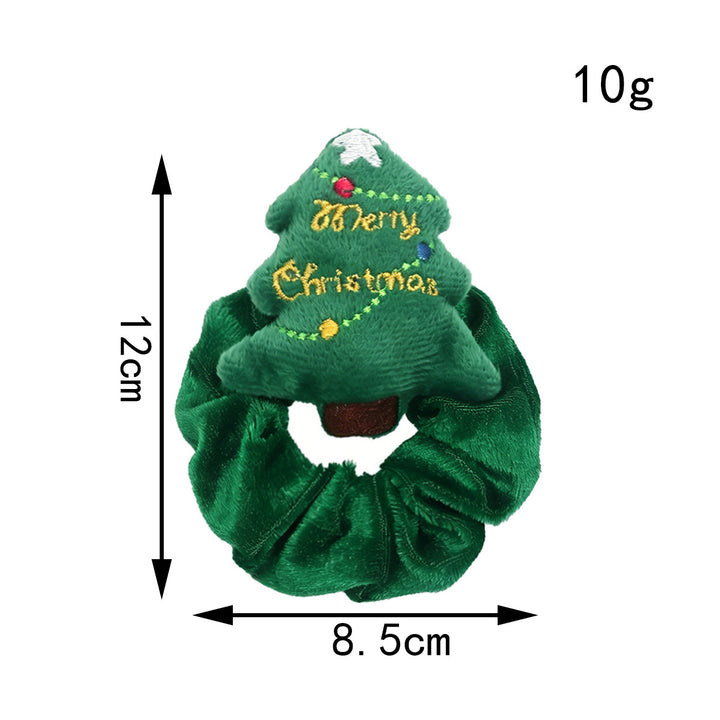 Christmas gift hair tie with bow