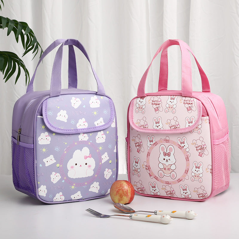 Kids' Insulated Rabbit-Themed Lunch Bag Stornfield