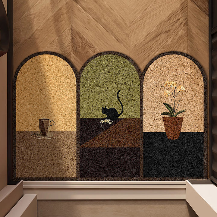 Decorative Cork Doormat