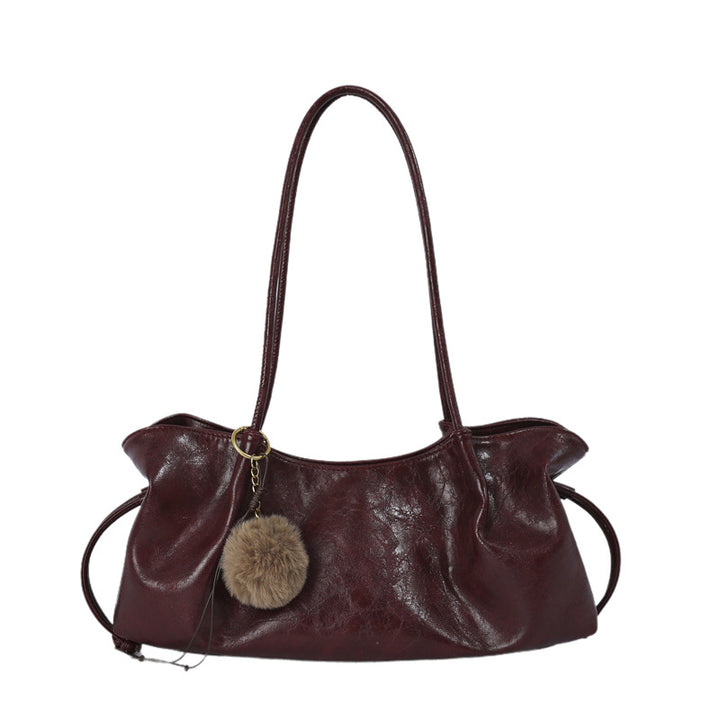 Chic Polka Dot Hobo Tote Bag