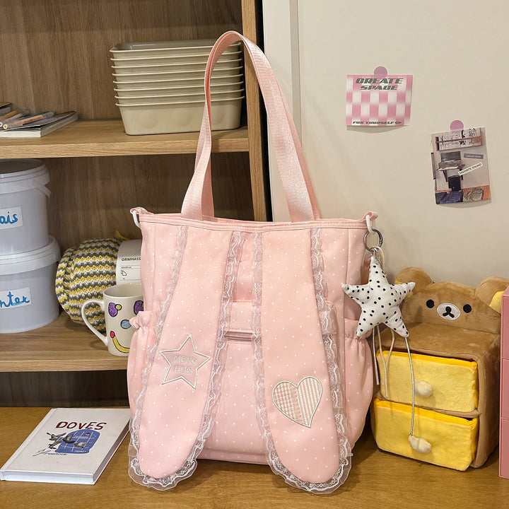 Playful Decorative Patchwork Backpack Stornfield