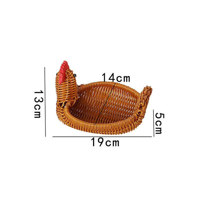 Decorative Woven Duck-Shaped Basket Stornfield