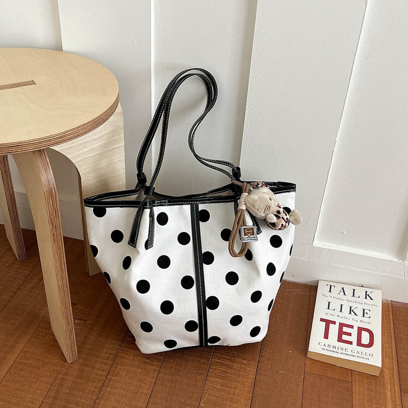 Polka Dot Tote Bag