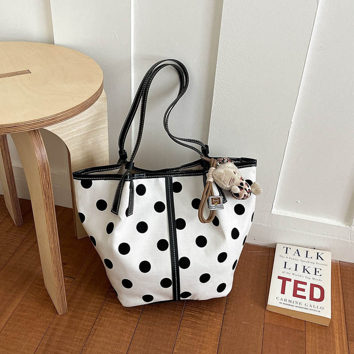 Polka Dot Tote Bag