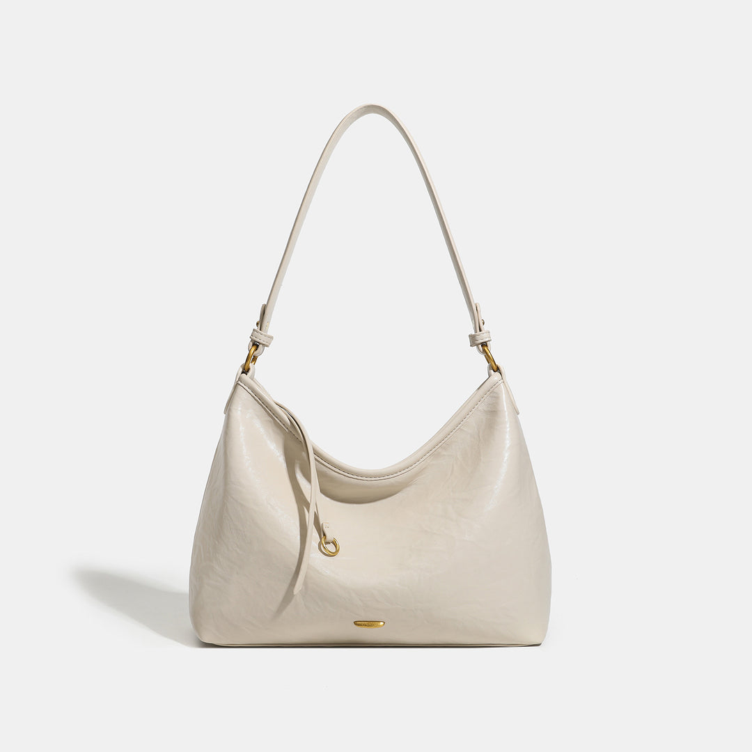 Stylish Soft Leather Hobo Bag