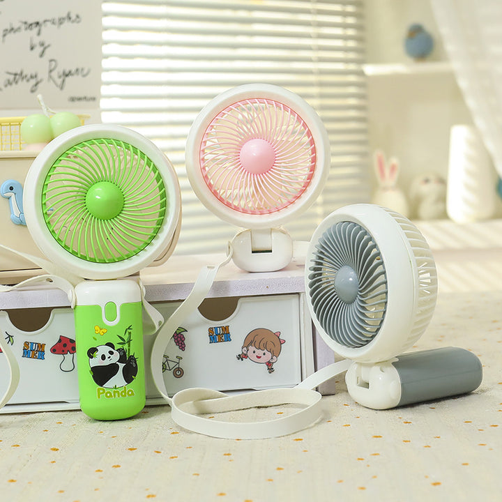 Women Portable Hand Fan with Functional Design Stornfield