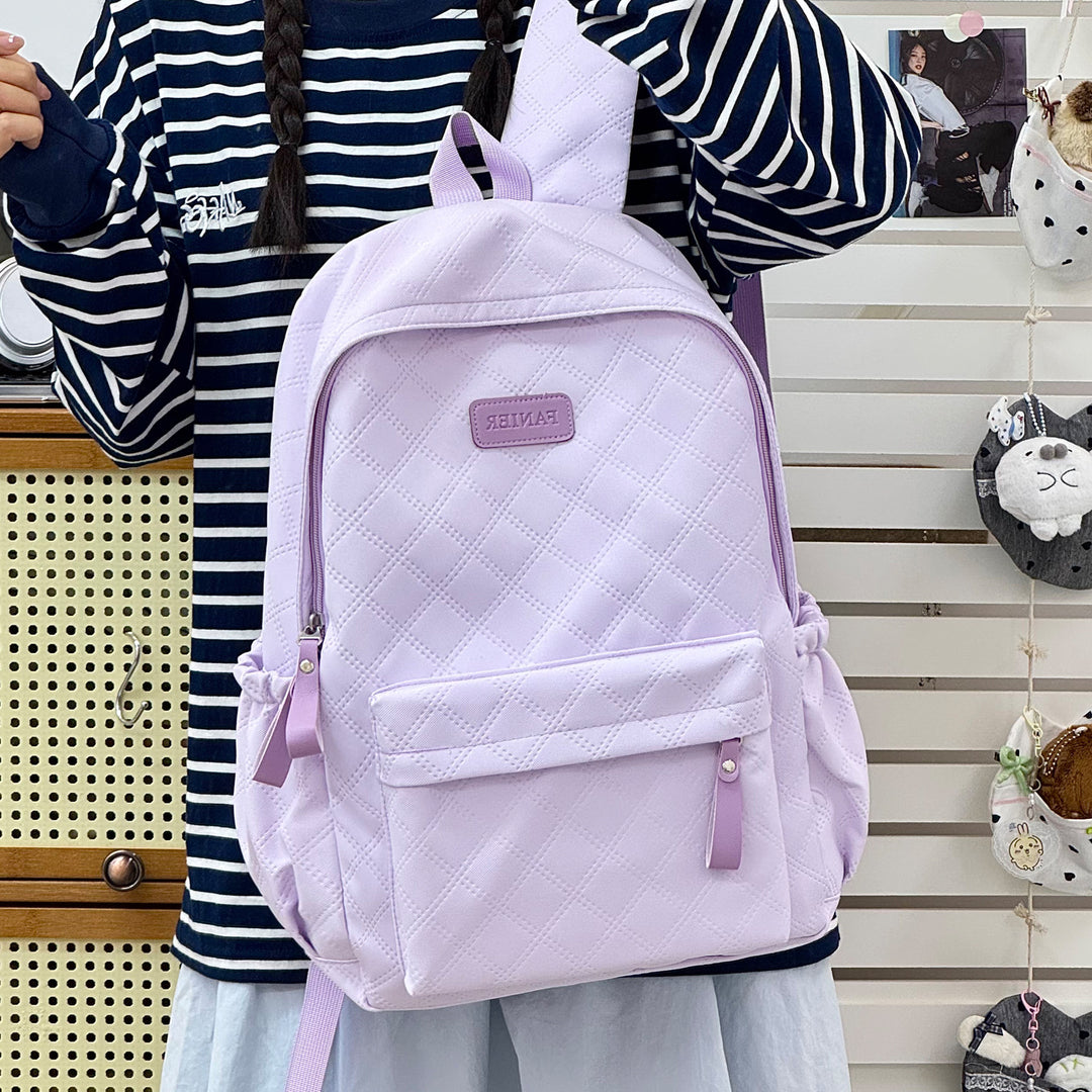 Quilted Textured Backpack Stornfield
