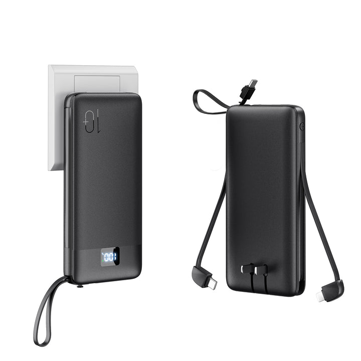 Powerbank with Integrated Socket Function and Smart Charging Stornfield