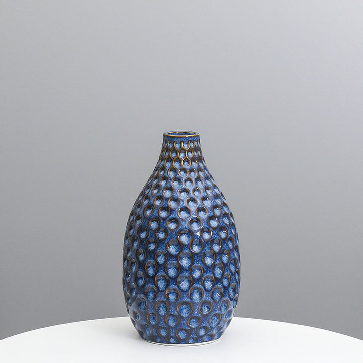 Textured Ceramic Decorative Vase Stornfeild