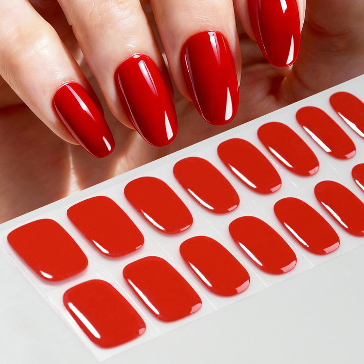 High-Gloss Gel Nail Wraps