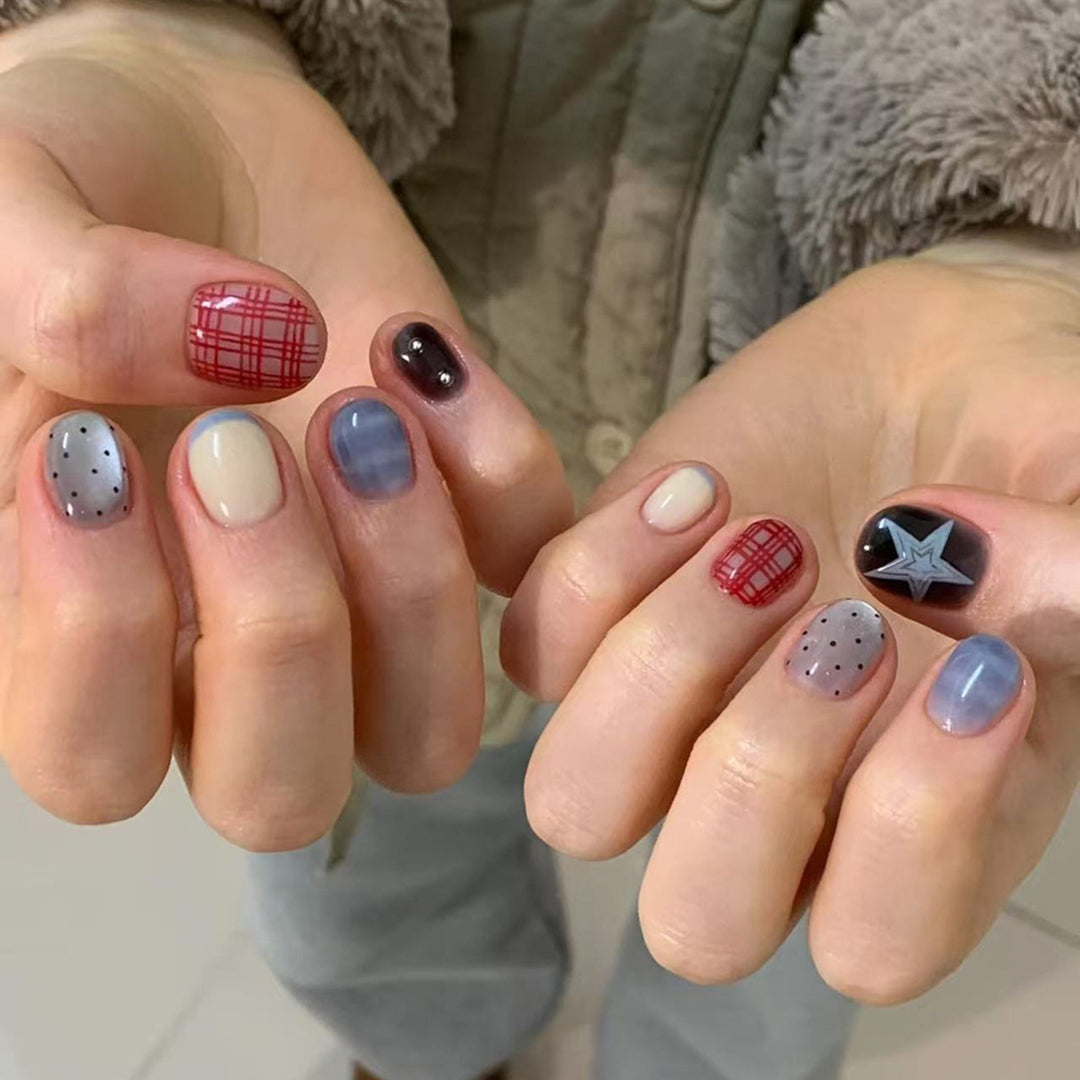 Artistic Press-On Nail Designs Stornfield