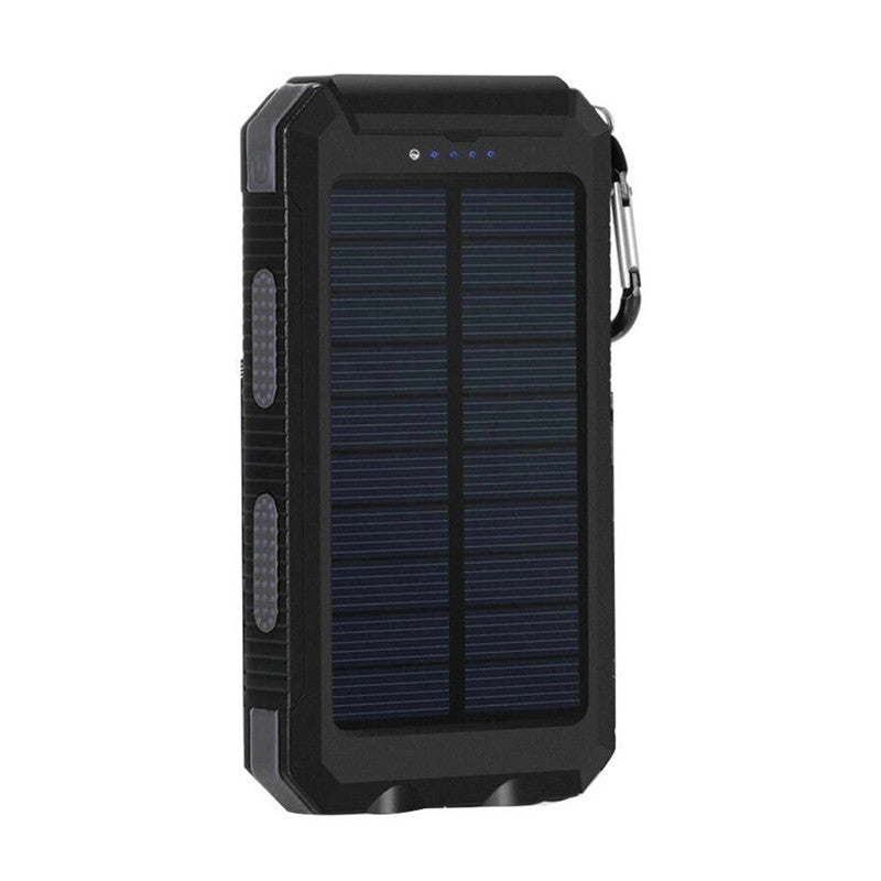 Solar-powered power bank with high capacity and shock-resistant design Stornfield