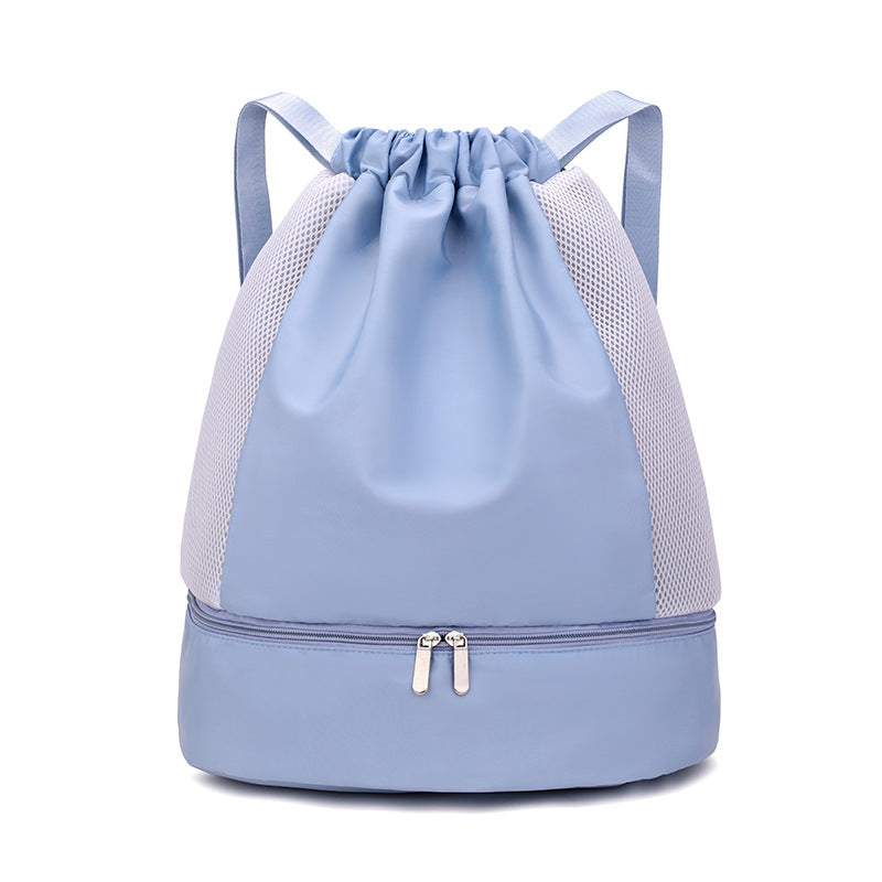 Sporty Mesh Backpack With Zipper Stornfield