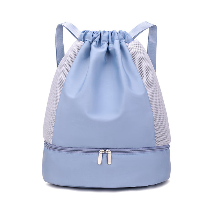 Sporty Mesh Backpack With Zipper Stornfield