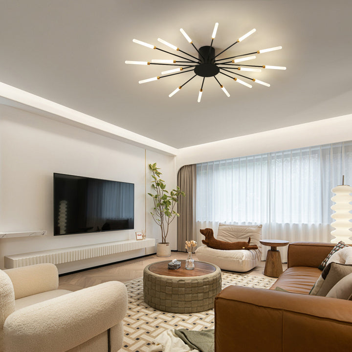 Starburst Ceiling Light Fixture