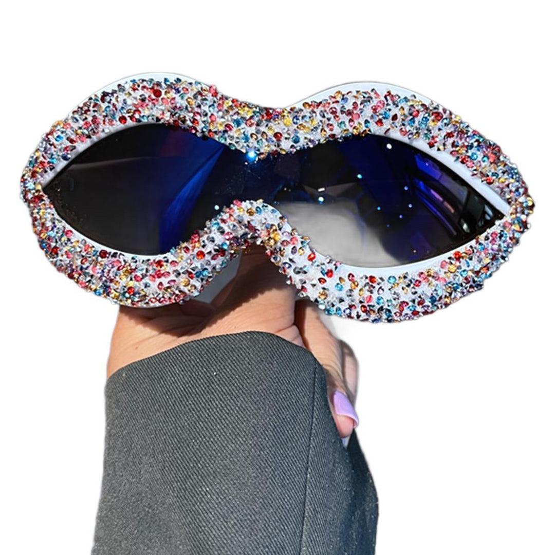 Women statement sunglasses with sparkling crystal embellishments Stornfield