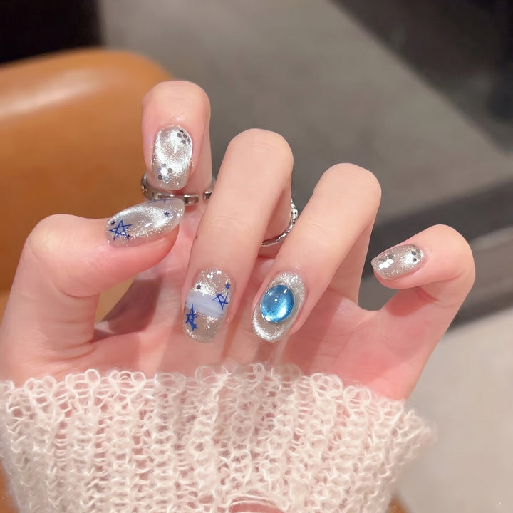 Celestial-Inspired Press-On Nail Set Stornfield