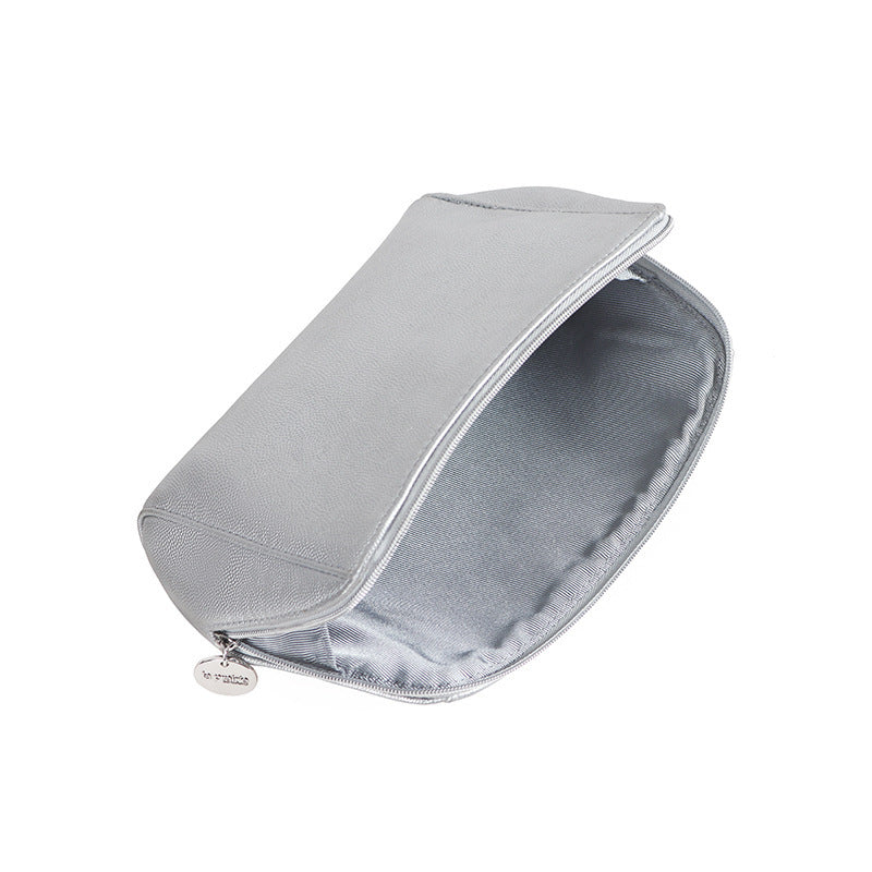 Premium Textured Cosmetic Pouch