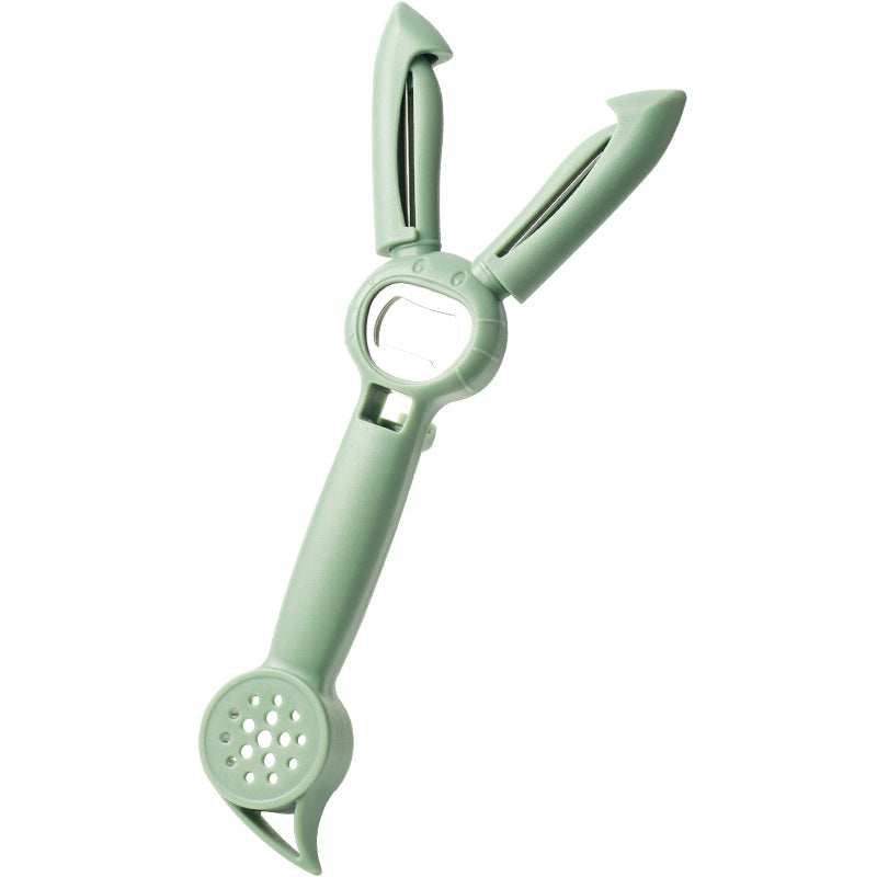 Multifunctional vegetable and fruit cutter with safety mechanism Stornfield