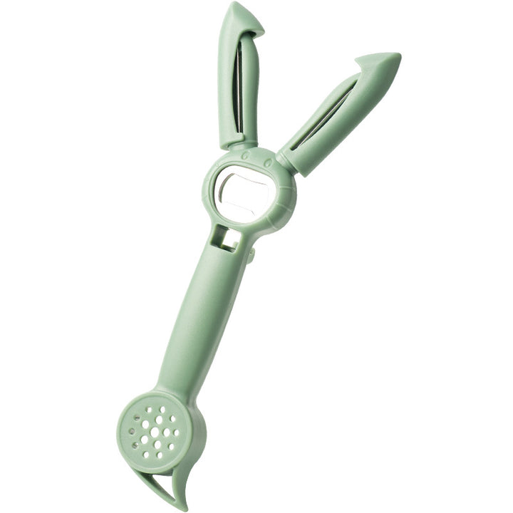 Multifunctional vegetable and fruit cutter with safety mechanism Stornfield