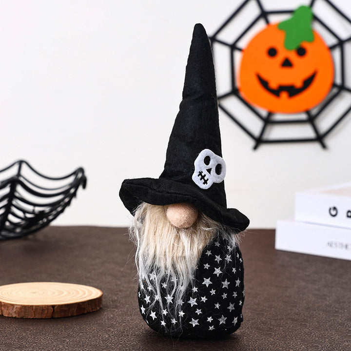 Decorative Halloween Gnome Figure Stornfield