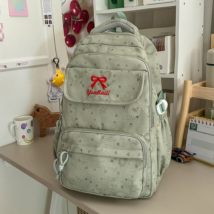 Playful Illustrated Graphic Backpack Stornfield
