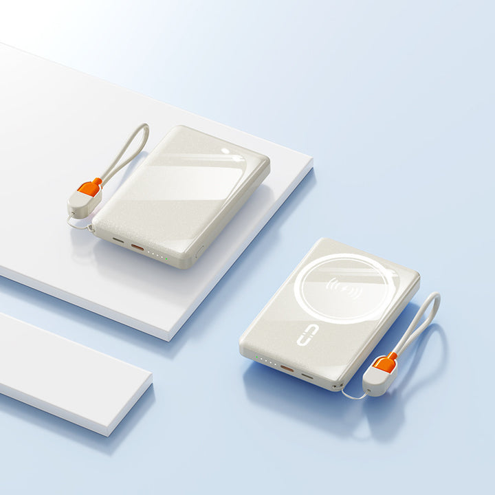 Portable power bank with wireless charging option and high-speed technology Stornfield