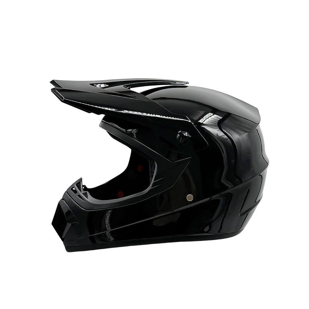 full-face motocross helmet with extended visor and reinforced chin guard Stornfield