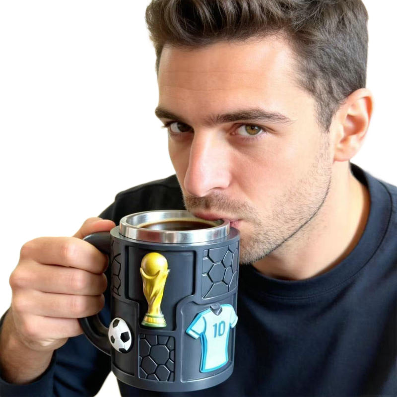 Soccer Motif Coffee Mug Stornfield