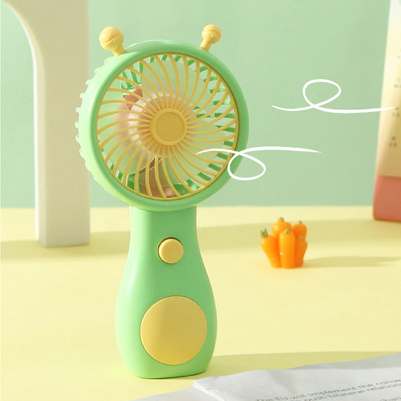Women Portable Mini Fan with Ergonomic Handle Stornfield