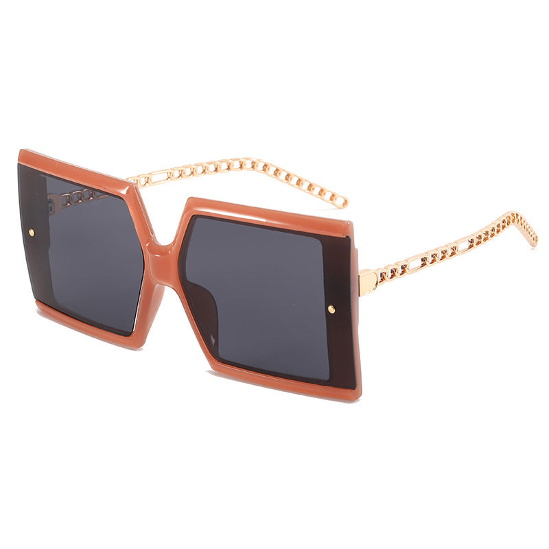 Women's elegant oversized sunglasses with square frame Stornfield