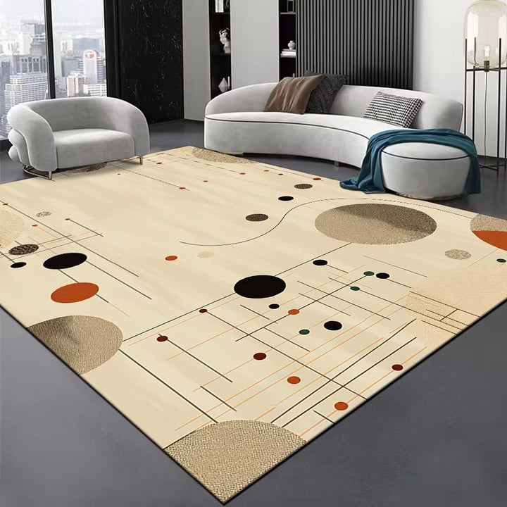 Abstract Swirl Area Rug Stornfield