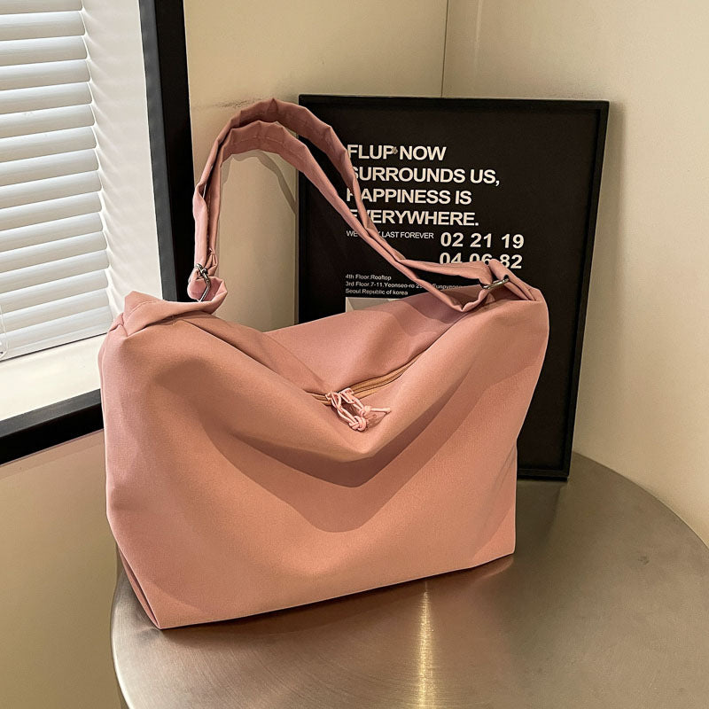 Contoured Soft Fabric Shoulder Bag Stornfield