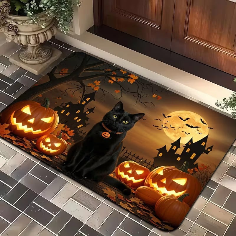 Halloween-Themed Doormat