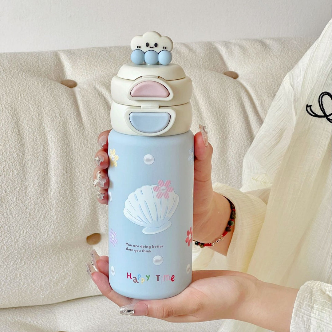 Women's water bottle with innovative lid Stornfield