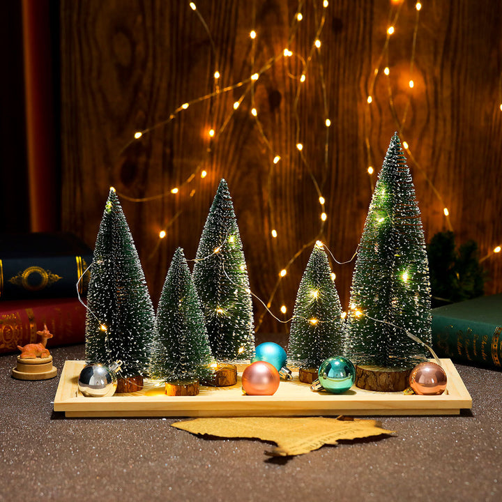 Decorative Miniature Christmas Tree Set Stornfield