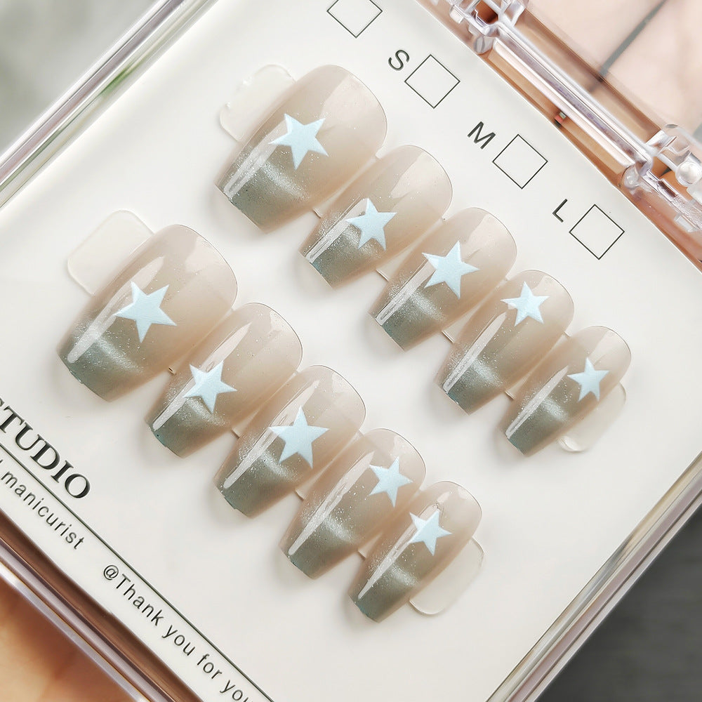 Artificial nails with Elegant Ombre Design Stornfield