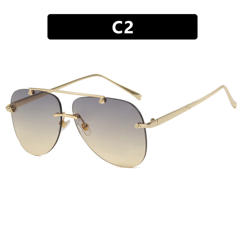 Women's elegant pilot sunglasses with UV protection and reflective lenses Stornfield