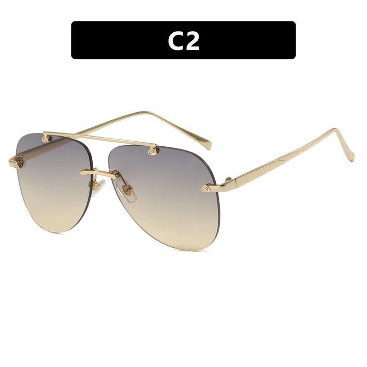 Women's elegant pilot sunglasses with UV protection and reflective lenses Stornfield