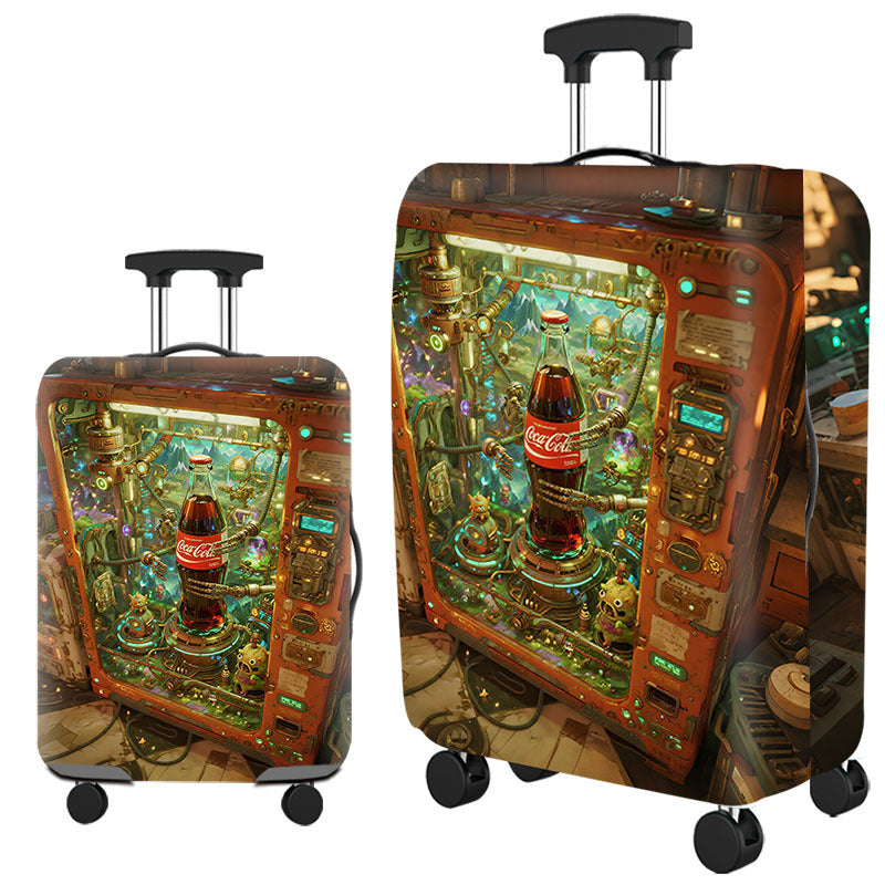 Unisex Hard-shell Suitcase with Playful Hedgehog Design Stornfield