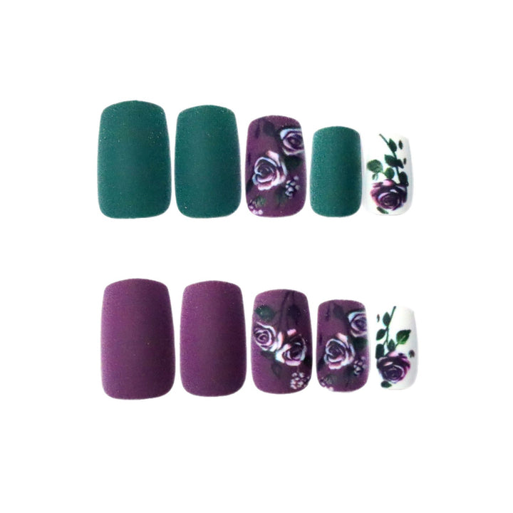 Floral Acrylic Nail Art Enhancements Stornfield 1789915912