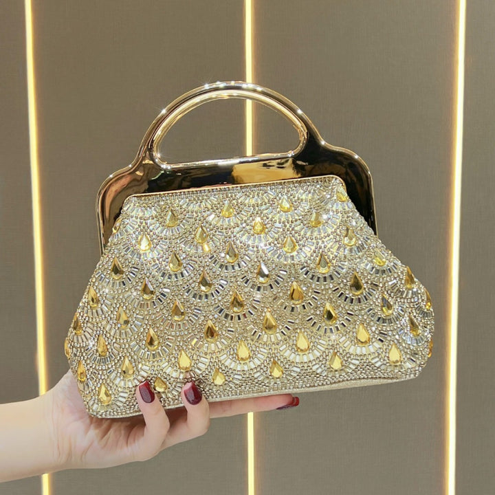 Stylish Embellished Evening Handbag