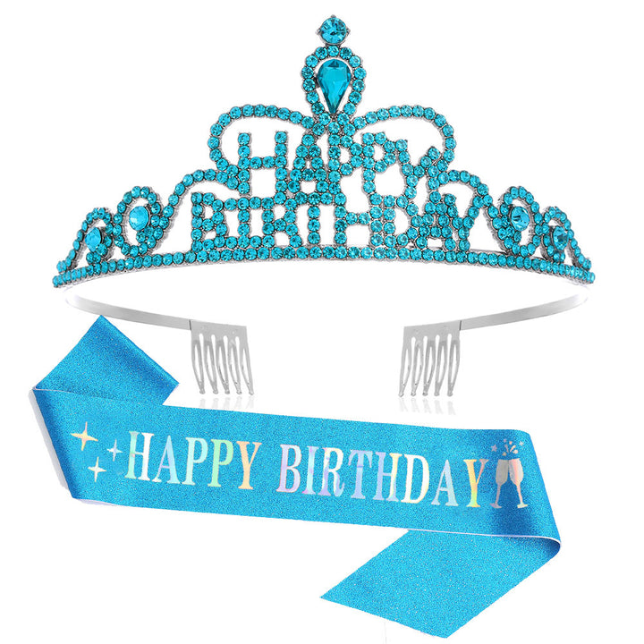 Women Funkenkrone with "Happy Birthday" lettering Stornfield
