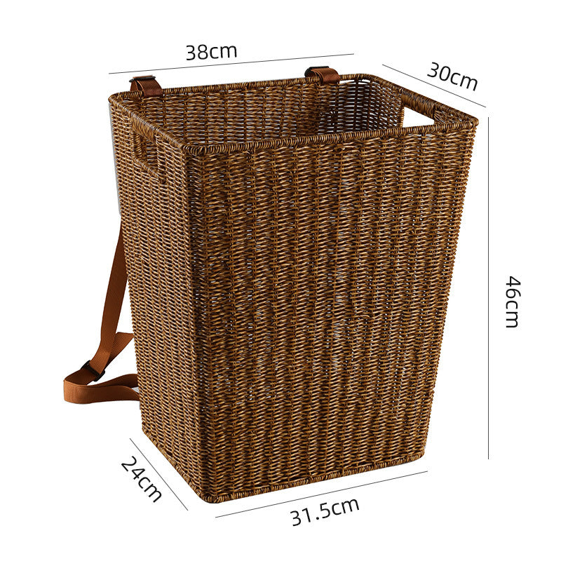 Handcrafted Woven Laundry Hamper Stornfield